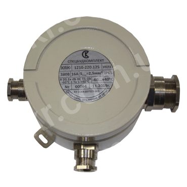 Коробка вибухозахисна клемна КВК-1208